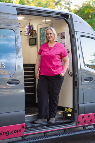 Christina Ely Owner Operator of Pooch Planet Mobile 